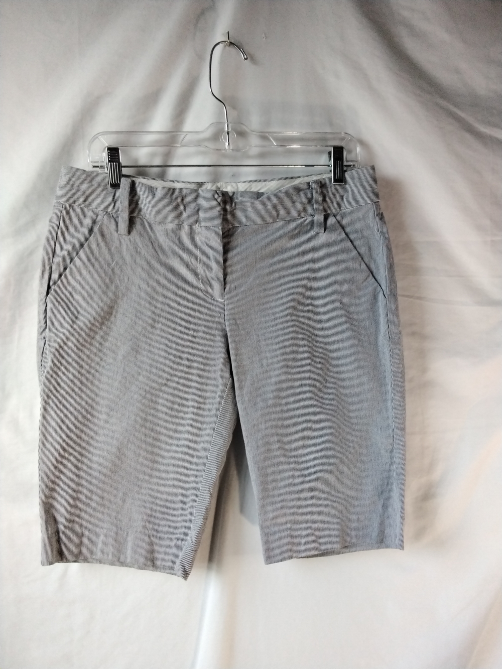 Old Navy Light Gray Bermuda Shorts